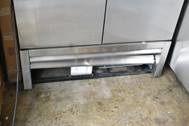 2022 True T-35-HC Stainless Steel Commercial 2 Door Reach In Cooler w/ Poly Coated Racks. 115 Volts, 1 Phase. Tested and Working! - Image 3 of 7