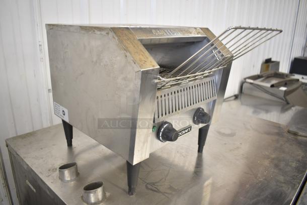 Adcraft CYT-120 Stainless Steel Commercial Countertop Electric Powered Conveyor Toaster Oven. 120 Volts, 1 Phase. Tested and Working! - Image 2 of 6