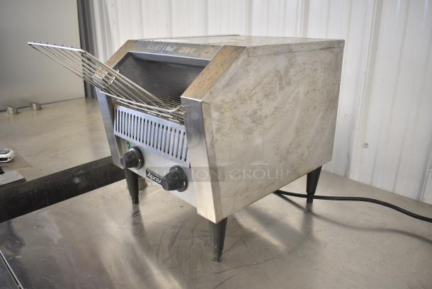 Adcraft CYT-120 Stainless Steel Commercial Countertop Electric Powered Conveyor Toaster Oven. 120 Volts, 1 Phase. Tested and Working! - Image 3 of 6