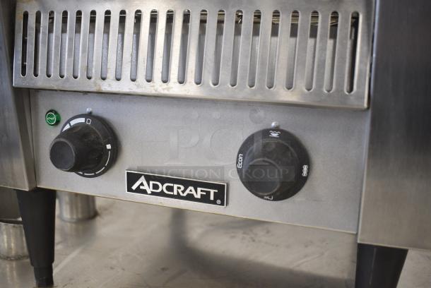 Adcraft CYT-120 Stainless Steel Commercial Countertop Electric Powered Conveyor Toaster Oven. 120 Volts, 1 Phase. Tested and Working! - Image 4 of 6