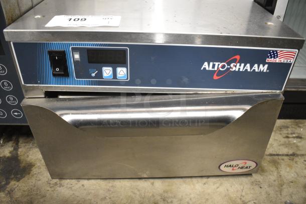 2018 Alto Shaam 500-1DN Stainless Steel Commercial Countertop Single Drawer Food Warmer. 120 Volts, 1 Phase. Tested and Working! - Image 2 of 7