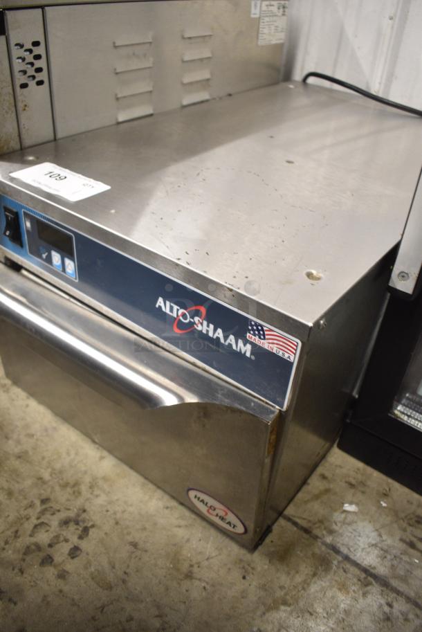2018 Alto Shaam 500-1DN Stainless Steel Commercial Countertop Single Drawer Food Warmer. 120 Volts, 1 Phase. Tested and Working! - Image 4 of 7
