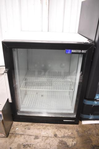 Master Bilt MBCTM4 Metal Commercial Mini Cooler Merchandiser. 115 Volts, 1 Phase. Tested and Working!