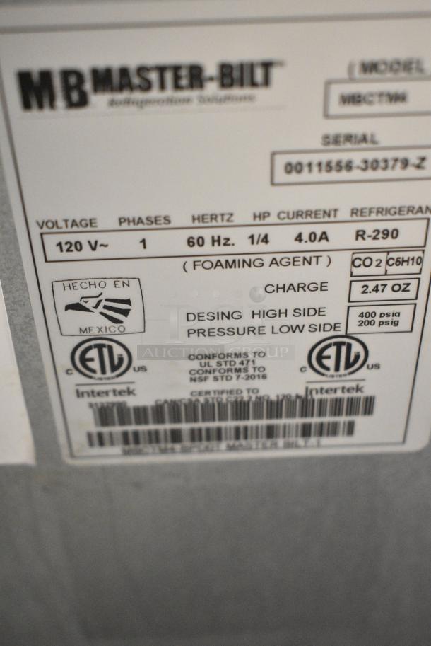 Master Bilt MBCTM4 Metal Commercial Mini Cooler Merchandiser. 115 Volts, 1 Phase. Tested and Working! - Image 6 of 7