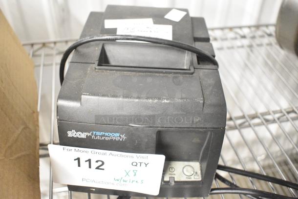 8 Various Items Including 2 Star TSP100 Receipt Printer, Epson M362B Receipt Printer, Panasonic Telephone, Ingenico Credit Card Reader. 8 Times Your Bid! - Image 2 of 14