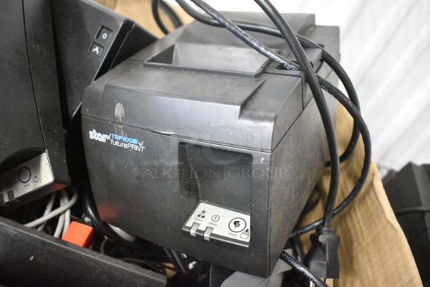 8 Various Items Including 2 Star TSP100 Receipt Printer, Epson M362B Receipt Printer, Panasonic Telephone, Ingenico Credit Card Reader. 8 Times Your Bid! - Image 4 of 14