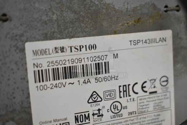 8 Various Items Including 2 Star TSP100 Receipt Printer, Epson M362B Receipt Printer, Panasonic Telephone, Ingenico Credit Card Reader. 8 Times Your Bid! - Image 9 of 14
