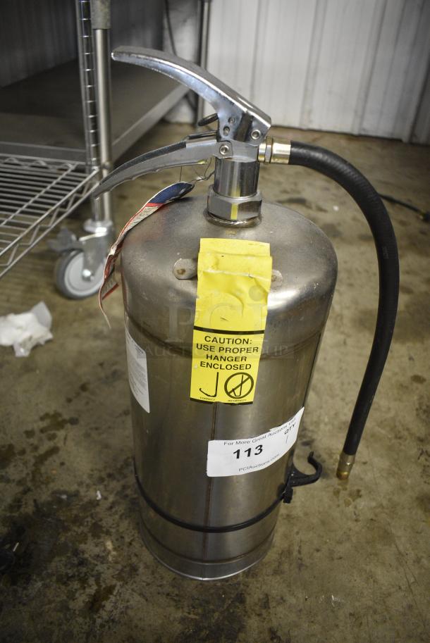 ProTex II G-45668260 Wet Chemical Fire Extinguisher. Buyer Must Pick Up - We Will Not Ship This Item. - Image 1 of 4