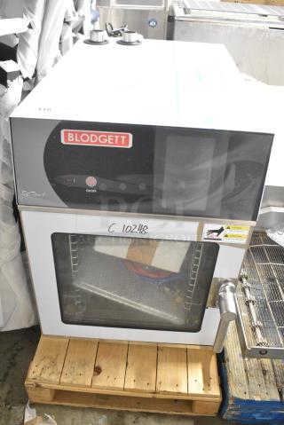 BRAND NEW SCRATCH AND DENT! Blodgett BLCT6E/CSII CPE 1.06 HE1 Stainless Steel Commercial Electric Powered Combi Convection Oven w/ View Through Door and Metal Oven Racks. Comes w/ Stacking Kit! 440/480 Volts, 3 Phase.