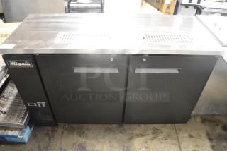 BRAND NEW SCRATCH AND DENT! 2022 Migali C-DD60-2-HC Stainless Steel Commercial 2 Door Direct Draw Kegerator. 115 Volts, 1 Phase. Tested and Working!