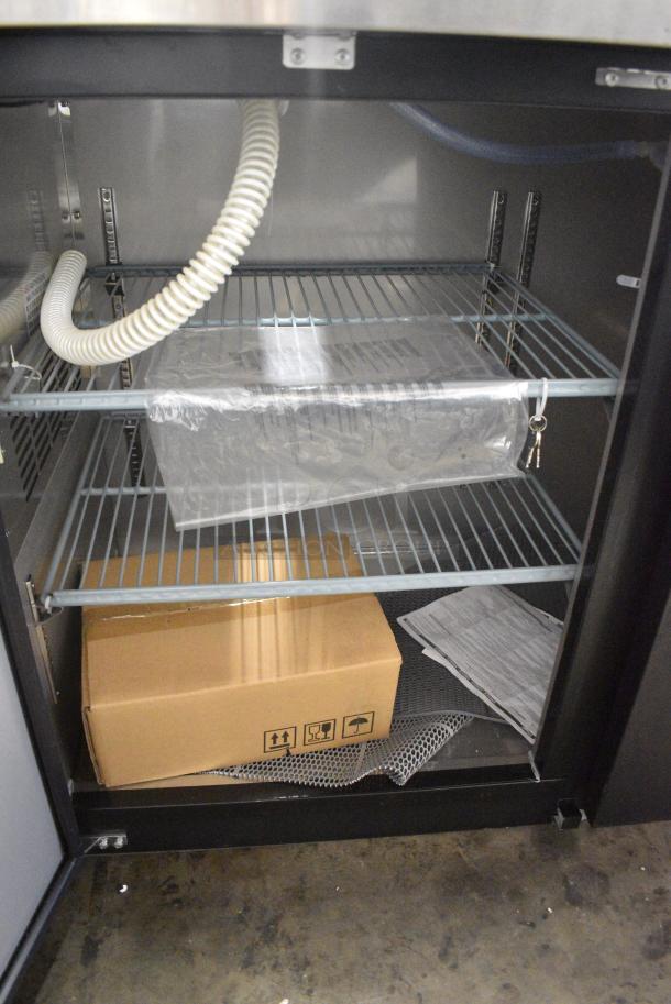 BRAND NEW SCRATCH AND DENT! 2022 Migali C-DD60-2-HC Stainless Steel Commercial 2 Door Direct Draw Kegerator. 115 Volts, 1 Phase. Tested and Working! - Image 6 of 10