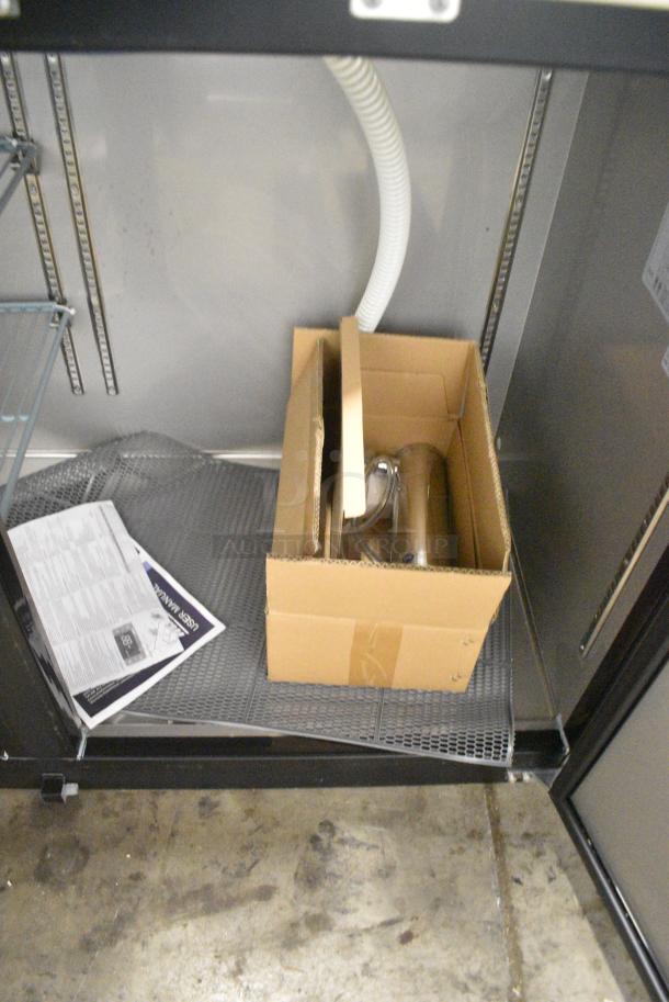 BRAND NEW SCRATCH AND DENT! 2022 Migali C-DD60-2-HC Stainless Steel Commercial 2 Door Direct Draw Kegerator. 115 Volts, 1 Phase. Tested and Working! - Image 7 of 10