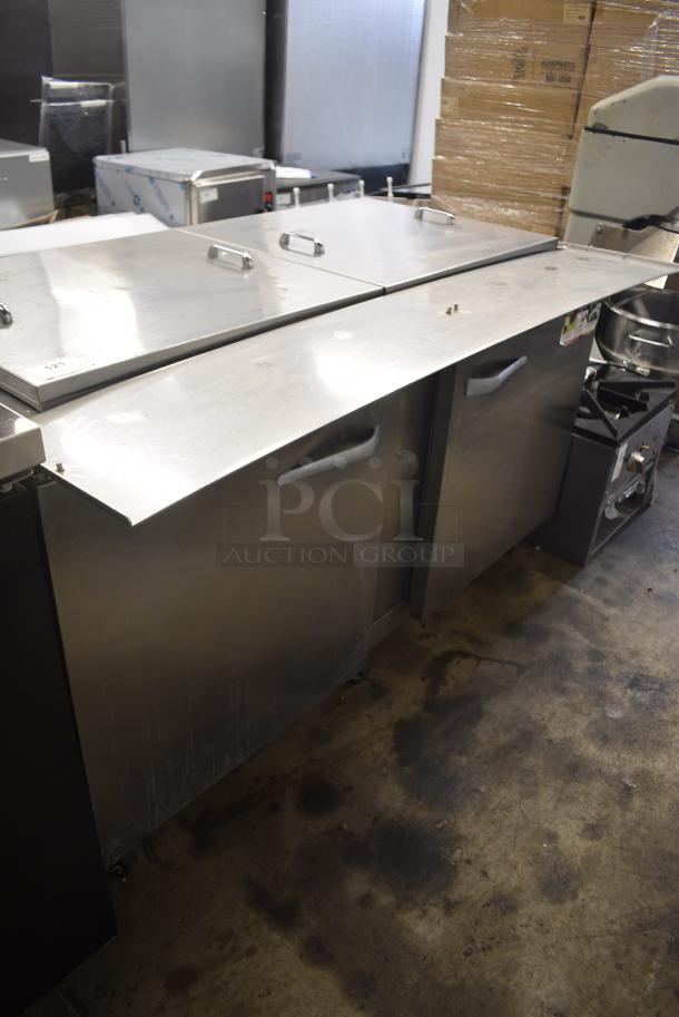Traulsen UST6024-LR Stainless Steel Commercial Prep Table. 115 Volts, 1 Phase. Tested and Working! - Image 2 of 11