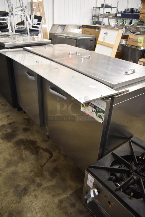 Traulsen UST6024-LR Stainless Steel Commercial Prep Table. 115 Volts, 1 Phase. Tested and Working! - Image 3 of 11