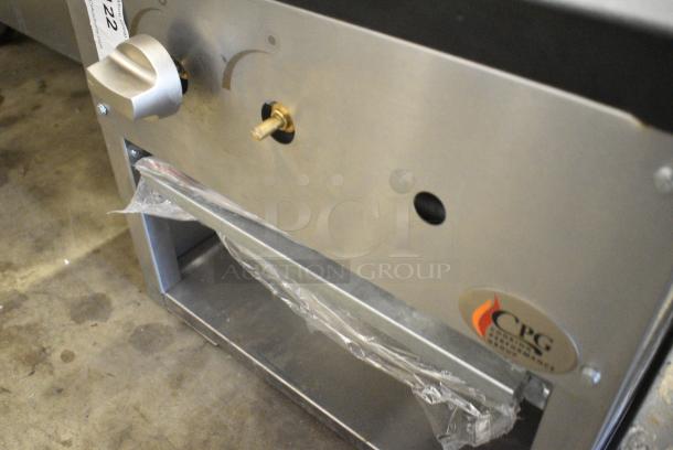 BRAND NEW SCRATCH AND DENT! Cooking Performance Group CPG 351CPGSP18N Stainless Steel Natural Gas Stock Pot Range - 80,000 BTU. - Image 5 of 9