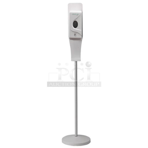 60 BRAND NEW! Boxes of Service Ideas ADISPWSTD SAN ‘N’ SERV Touchless Hand Sanitizer Floor Dispenser, White. 60 Times Your Bid! - Image 1 of 5