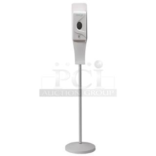 60 BRAND NEW! Boxes of Service Ideas ADISPWSTD SAN ‘N’ SERV Touchless Hand Sanitizer Floor Dispenser, White. 60 Times Your Bid!