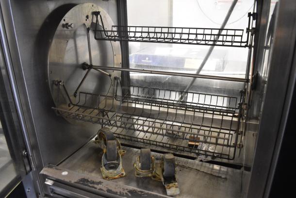 Fri-jado TDR7-P Stainless Steel Commercial Electric Powered Rotisserie Oven on Commercial Casters. 208 Volts, 3 Phase. - Image 4 of 9