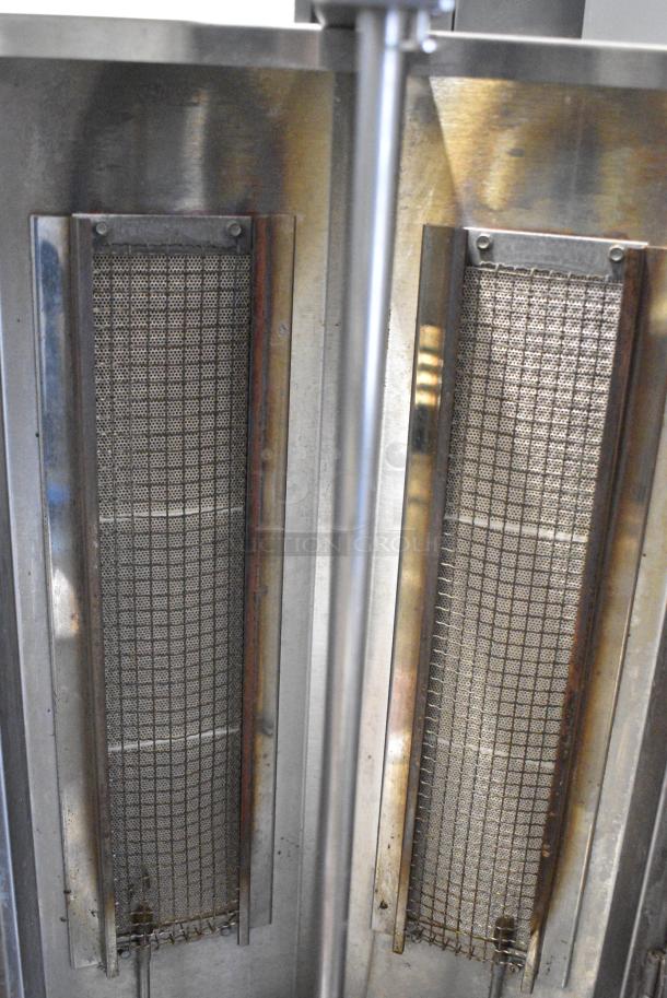 Star VBG30-NAT Stainless Steel Commercial Countertop Natural Gas Powered Gyro Machine. - Image 4 of 7
