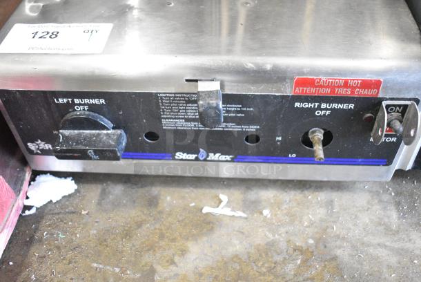 Star VBG30-NAT Stainless Steel Commercial Countertop Natural Gas Powered Gyro Machine. - Image 5 of 7