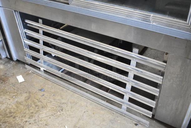 Dial Metal Commercial 2 Door Reach In Cooler Merchandiser. 115 Volts, 1 Phase. Tested and Powers On But Does Not Get Cold - Image 3 of 7