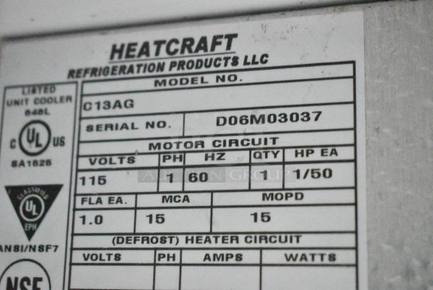 Dial Metal Commercial 2 Door Reach In Cooler Merchandiser. 115 Volts, 1 Phase. Tested and Powers On But Does Not Get Cold - Image 6 of 7