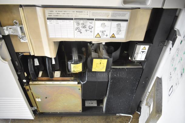 Ortho Vitros 250 Chemistry Analyzer System w/ TVM Low Radiation Color Monitor on Stand - Image 6 of 10
