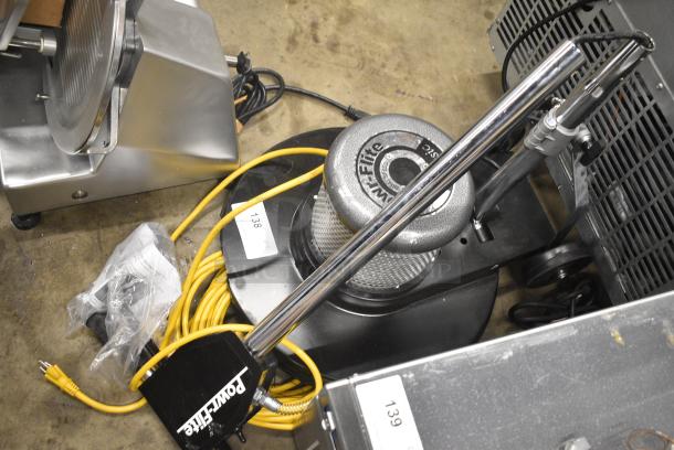 Powr-Filter C202 Floor Cleaner. 115 Volts, 1 Phase. Tested and Working! - Image 3 of 6