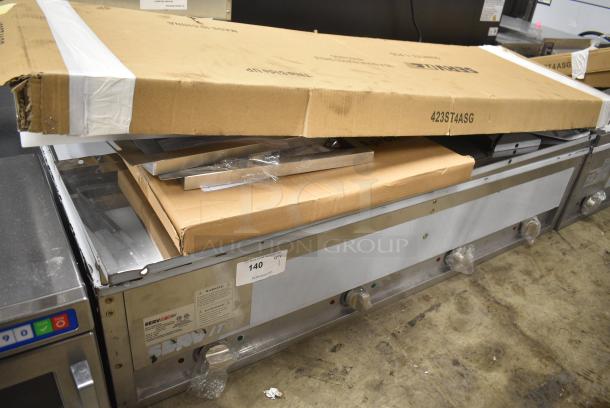BRAND NEW SCRATCH AND DENT! 2024 ServIt 423EST4WOPBH Four Pan Open Well Electric Steam Table with Partially Enclosed Base. 208/240 Volts, 1 Phase. - Image 2 of 10