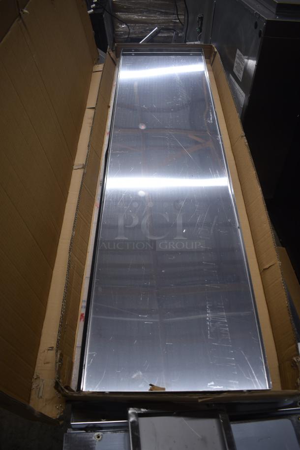 BRAND NEW SCRATCH AND DENT! 2024 ServIt 423EST4WOPBH Four Pan Open Well Electric Steam Table with Partially Enclosed Base. 208/240 Volts, 1 Phase. - Image 5 of 10