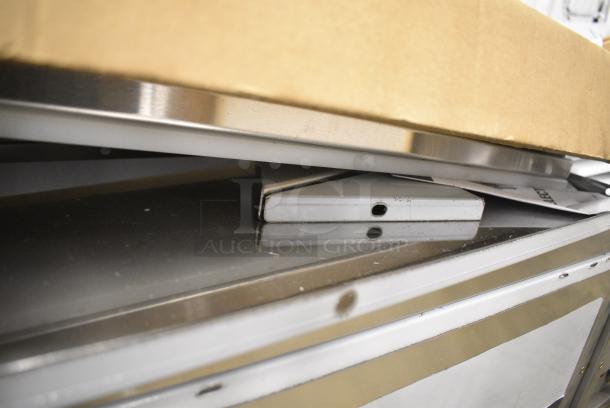 BRAND NEW SCRATCH AND DENT! 2024 ServIt 423EST4WOPBH Four Pan Open Well Electric Steam Table with Partially Enclosed Base. 208/240 Volts, 1 Phase. - Image 7 of 10