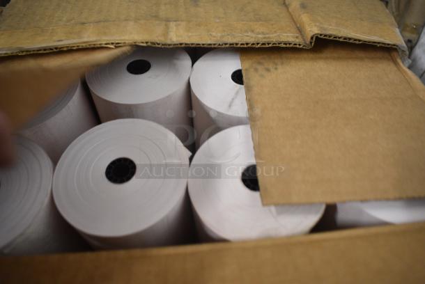 29 BRAND NEW! Boxes of 19114 4-3/8" Thermal Printer Rolls. 29 Times Your Bid! - Image 5 of 5