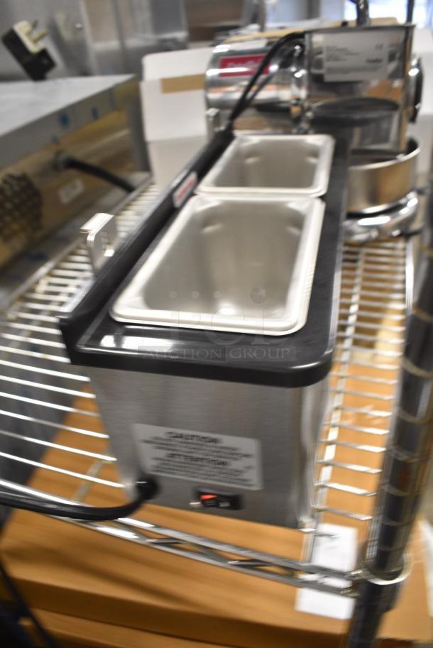 BRAND NEW SCRATCH AND DENT! Server CW 87740 Stainless Steel Commercial Countertop ConserveWell Heated Dipper Well. 120 Volts, 1 Phase. Tested and Working! - Image 3 of 6
