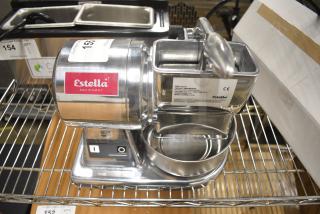 BRAND NEW SCRATCH AND DENT! Estella 348CG12 CG12 Electric Hard Cheese Grater. 120 Volts, 1 Phase. Tested and Working!
