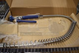 BRAND NEW SCRATCH AND DENT! 750PRD4X Waterloo 1.15 GPM Deck-Mounted Pre-Rinse Faucet with 4" Centers