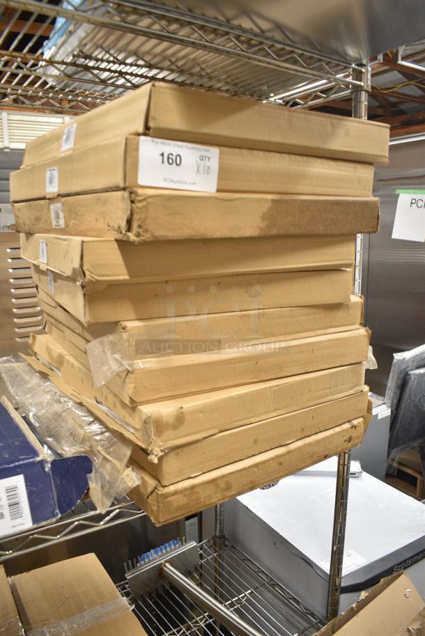 10 BRAND NEW SCRATCH AND DENT! 190HFC2016SB 16"(H) x 20"(W) x 2"(T) Stainless Steel Hood Filter with Lower Bracket. 10 Times Your Bid! - Image 4 of 5