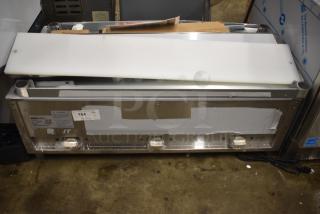BRAND NEW SCRATCH AND DENT! 2024 ServIt 423EST3WS EST-3WS Three Pan Sealed Well Electric Steam Table with Adjustable Undershelf. 120 Volts, 1 Phase. Tested and Working!