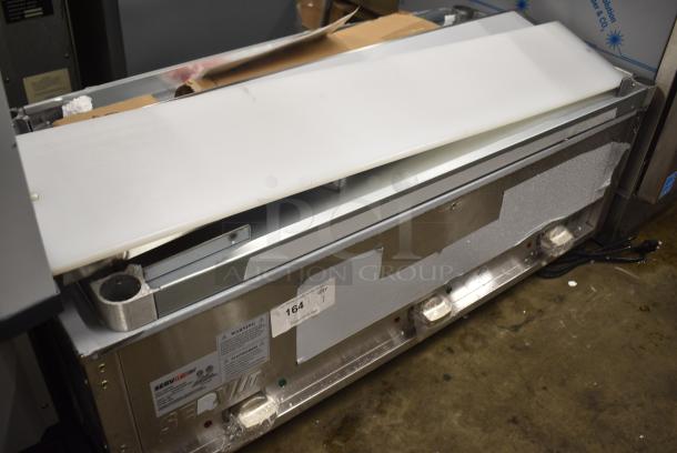 BRAND NEW SCRATCH AND DENT! 2024 ServIt 423EST3WS EST-3WS Three Pan Sealed Well Electric Steam Table with Adjustable Undershelf. 120 Volts, 1 Phase. Tested and Working! - Image 2 of 9