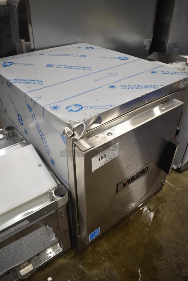 BRAND NEW SCRATCH AND DENT! Vulcan C24EO5AF Stainless Steel 5 Pan Boilerless Electric Countertop Steamer with Auto-Fill. 240 Volts, 3/1 Phase. - Image 2 of 8