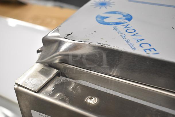 BRAND NEW SCRATCH AND DENT! Vulcan C24EO5AF Stainless Steel 5 Pan Boilerless Electric Countertop Steamer with Auto-Fill. 240 Volts, 3/1 Phase. - Image 4 of 8