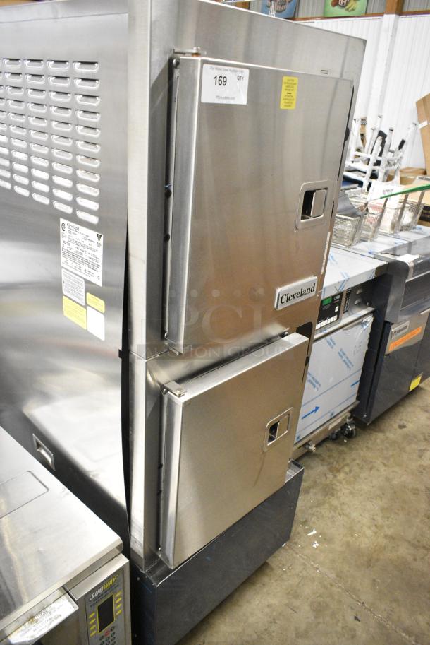 2024 Cleveland 24CGA10 Stainless Steel Commercial Natural Gas Powered Double Deck Steam Cabinet. 125,000 BTU. - Image 2 of 8