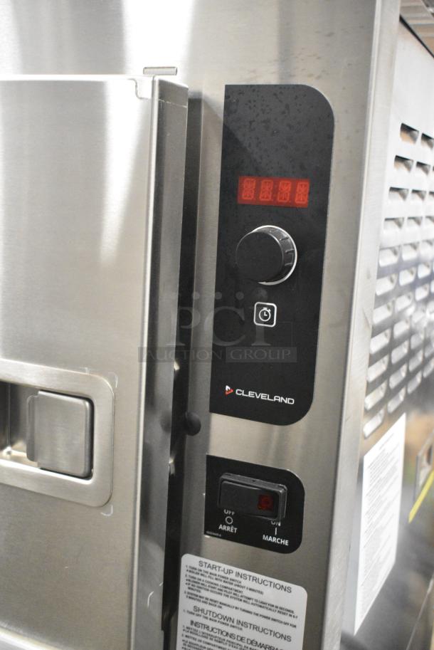2024 Cleveland 24CGA10 Stainless Steel Commercial Natural Gas Powered Double Deck Steam Cabinet. 125,000 BTU. - Image 4 of 8