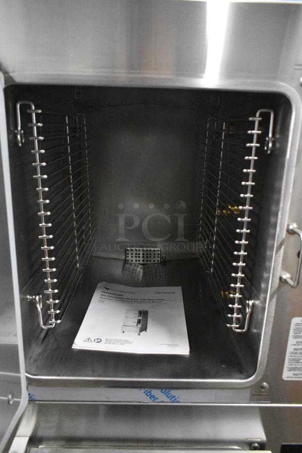 2024 Cleveland 24CGA10 Stainless Steel Commercial Natural Gas Powered Double Deck Steam Cabinet. 125,000 BTU. - Image 6 of 8