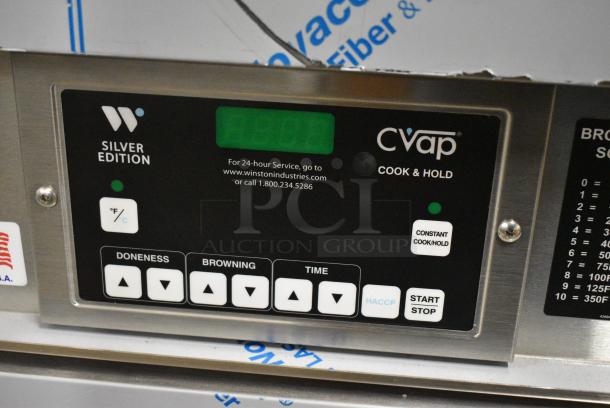 BRAND NEW SCRATCH AND DENT! 2018 Winston CAC507GR CVap Stainless Steel Commercial Cook and Hold Cabinet on Commercial Casters. 208 Volts, 1 Phase. - Image 4 of 9