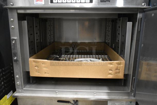 BRAND NEW SCRATCH AND DENT! 2018 Winston CAC507GR CVap Stainless Steel Commercial Cook and Hold Cabinet on Commercial Casters. 208 Volts, 1 Phase. - Image 6 of 9