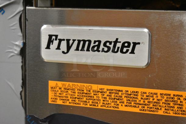 BRAND NEW SCRATCH AND DENT! 2024 Frymaster MJ240 Stainless Steel Commercial Floor Style Natural Gas Powered 2 Bay Deep Fat Fryer w/ 4 Metal Fry Baskets. 110,000 BTU. - Image 3 of 11