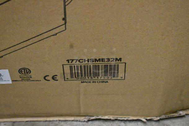 BRAND NEW SCRATCH AND DENT! Avantco 177CHSME32M Commercial Stainless Steel Electric Countertop 32" Cheese Melter With Steel Racks. 208/240 Volts. - Image 3 of 3