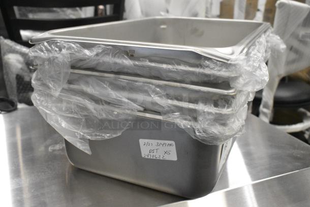 5 BRAND NEW SCRATCH AND DENT! 24711622 Vigor Full Size 6" Deep Anti-Jam Stainless Steel Steam Table / Hotel Pan - 22 Gauge. 5 Times Your Bid! - Image 2 of 6