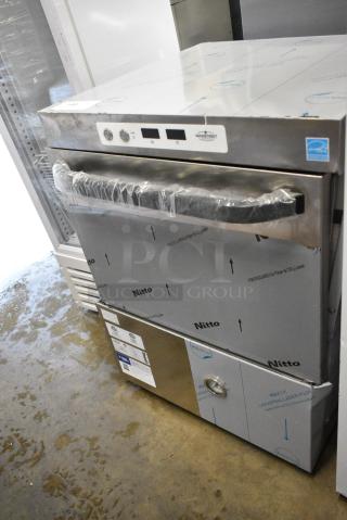 BRAND NEW SCRATCH AND DENT! 2024 Mainstreet 541HTUC30 Stainless Steel Hi Temp  High-Temperature Undercounter Dishwasher. 208/240 Volts, 1 Phase.