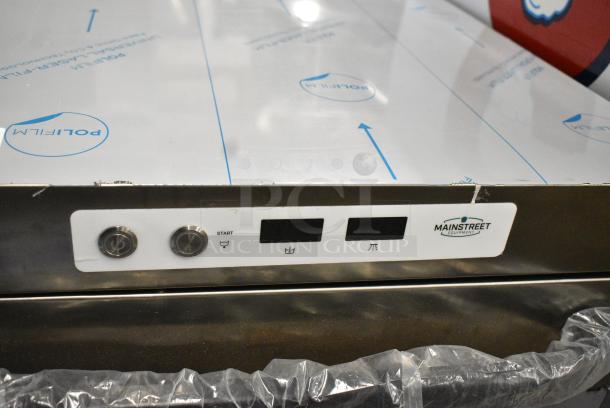 BRAND NEW SCRATCH AND DENT! 2024 Mainstreet 541HTUC30 Stainless Steel Hi Temp  High-Temperature Undercounter Dishwasher. 208/240 Volts, 1 Phase. - Image 4 of 11